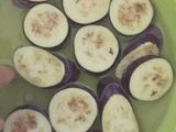 Eggplant rings