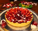 Foto del paso 5 de la receta: Tarta de frutillas y crema chantilly con canela