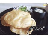 A picture of step 3 of Punjabi Chole Puri.
