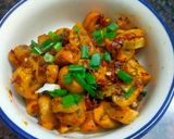 A picture of step 2 of Garlic Chutney Mushroom.