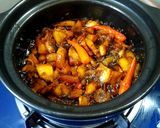 Hình bước làm 5 của món Kho quẹt tóp mỡ