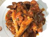 Ayam goreng saus yummy