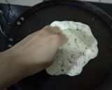 A picture of step 7 of Rice masala roti.
