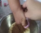 A picture of step 7 of Marble tea Cake.