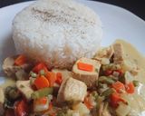 صورة لخطوة 6 من وصفة دجاج 🍗 بالكاري ☺😋