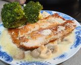 Foto del paso 8 de la receta Filetes de Pechuga de Pavo al ajillo en Salsa cremosa