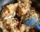A picture of step 6 of Apple burfi.