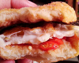 Foto langkah ke 9 dari resep Fried Bagel with Egg (Bagel Goreng ala Kribo).