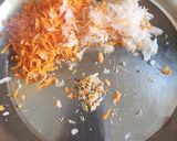 A picture of step 1 of Carrot paratha.
