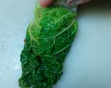 A picture of step 4 of Lettuce Wrap.
