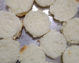 A picture of step 1 of Bread choco disks.