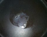 A picture of step 2 of Butter Milk pancake with caramel sauce.