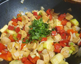 Foto del paso 1 de la receta: Arroz vegetariano lleno de salud 💪 color 🌈 y sabor😋