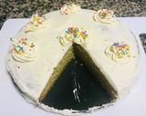 A picture of step 6 of Buttercream icing#4weekschallenge.