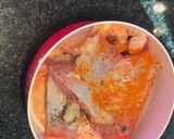 A picture of step 2 of Tilapia fish.