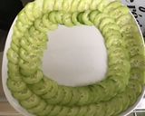 Une image de l'étape 5 de Salade de concombre, tomates, poivron et algues de Bretagne.