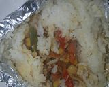 Foto langkah ke 4 dari resep Nasi bakar isi tuna.