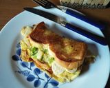 Foto langkah ke 4 dari resep Roti Jhon (Roti Tawar).