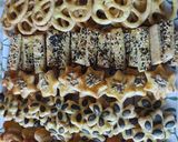 Szilveszteri sós aprósütemény recept fázis 6 fotója