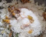 A picture of step 2 of Paneer coconut tikki.