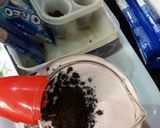 Foto langkah ke 3 dari resep Es Krim Yoghurt Oreo.