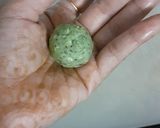 A picture of step 7 of Chocolate paan balls.