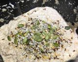 A picture of step 3 of Spelt bread with mixed seeds.