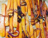 Une image de l'étape 1 de Tarte tatin carottes.