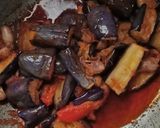 Foto langkah ke 6 dari resep Balado Terong Cumi Asin.