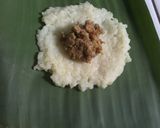Foto langkah ke 3 dari resep Lontong isi oncom magi com.