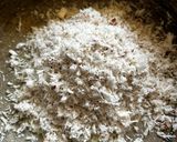 A picture of step 1 of Coconut Rice.