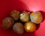 Foto langkah ke 2 dari resep Butter cookies telur asin.