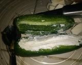 Foto del paso 5 de la receta: Chiles horneados rellenos de queso y envueltos en tocino