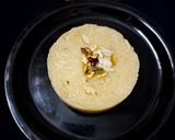 A picture of step 5 of Coconut Halwa.