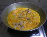 A picture of step 4 of Kathiyawadi vagharelo rotlo.