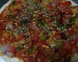 વેજીટેબલ ચીઝ પિઝા(vegetable Cheese Pizza recipe in gujarati) રેસીપી સ્ટેપ3ફોટો