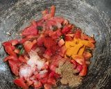 A picture of step 2 of Jowar Upma.