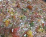 A picture of step 2 of Fresh Salsa.