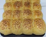 Foto langkah ke 8 dari resep Roti sobek ubi kuning no mixer 🍞.