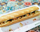 Foto del paso 3 de la receta: Baguette viena de gambas al ajillo con hummus