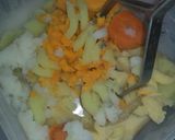 Foto del paso 9 de la receta: Majado de verduras y ajo con chillo al horno