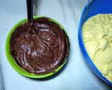 Foto langkah ke 9 dari resep Cake Marmer Tape.