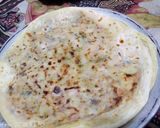 A picture of step 6 of Aloo bhara paratha.