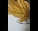 A picture of step 5 of Crunchy frinch fries.