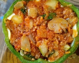 Foto del paso 4 de la receta: Pimientos rellenos de carne picada y verduras