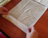 A picture of step 11 of Galaktoboureko Rolls.
