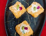 A picture of step 4 of Instant Coconut Burfi (No Cook).