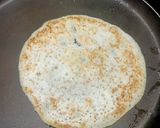 A picture of step 3 of Pizza Uttapam.