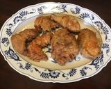 A picture of step 2 of 200 California Farm Tempura Chicken on Pine Apple.