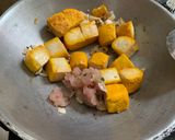 รูปขั้นตอนการทำที่ 2 ของ เต้าหู้หมูสับผัดซอสหวาน